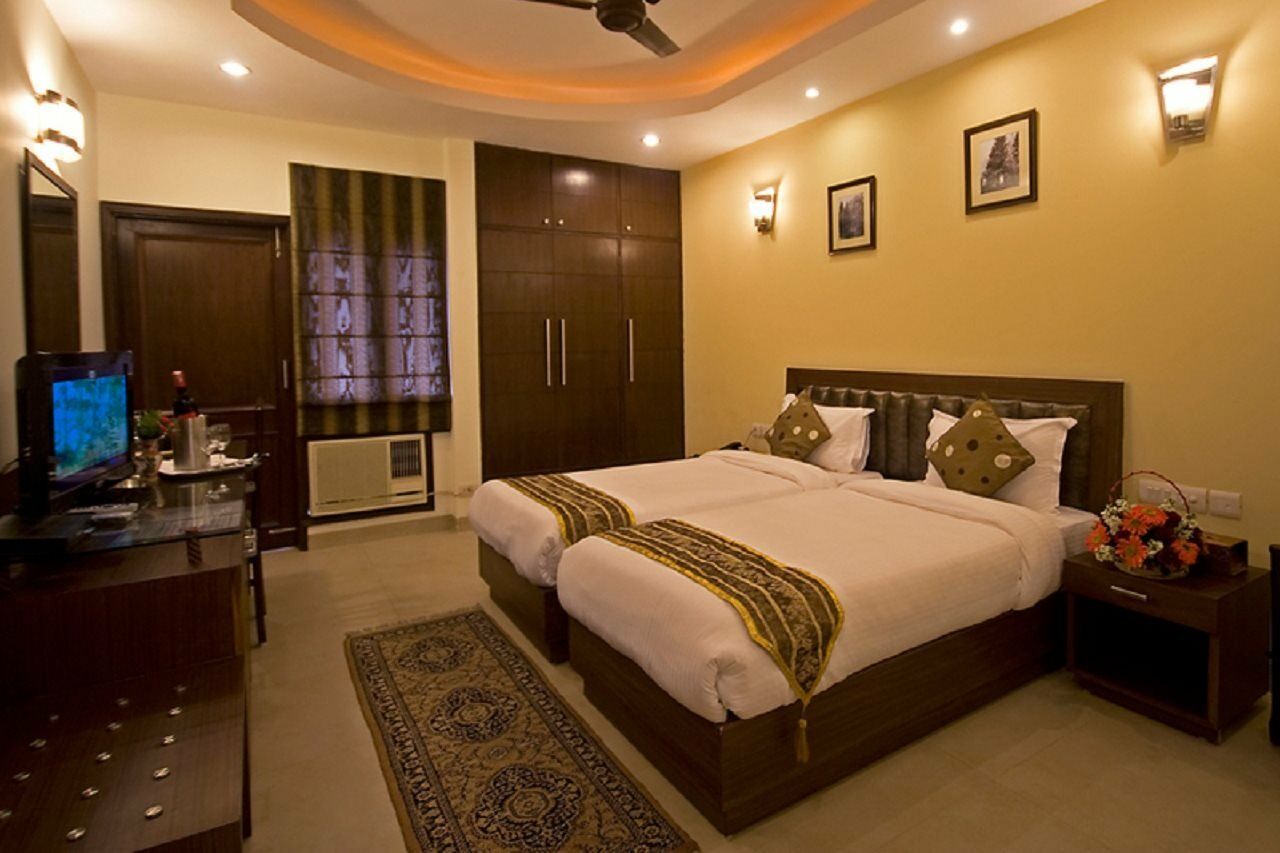 Red Maple Bed & Breakfast Nuova Delhi Esterno foto