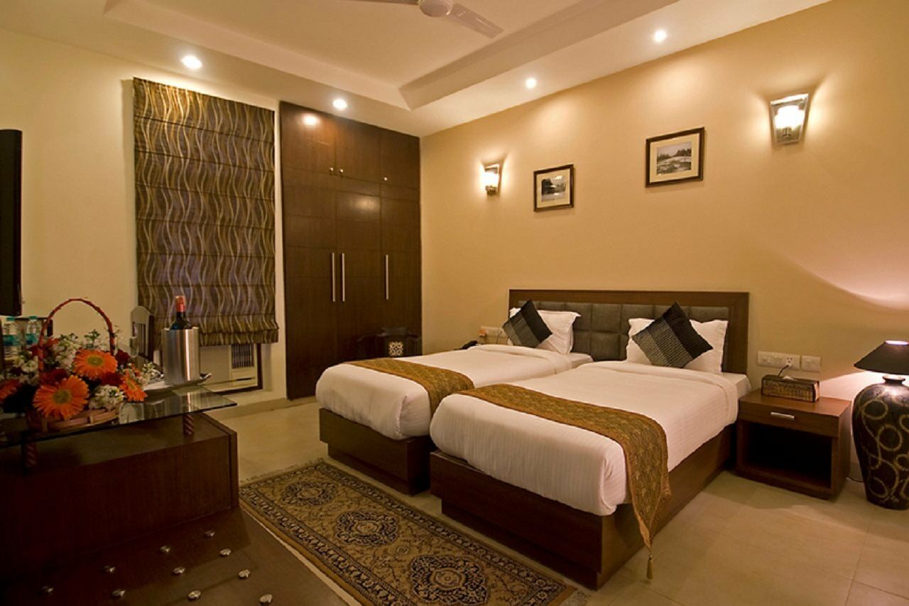 Red Maple Bed & Breakfast Nuova Delhi Esterno foto